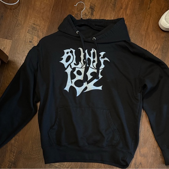 Black Graphic Hoodie - Picture 1 of 2
